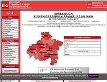 Tablet Screenshot of frankfurt-adressbuch.de